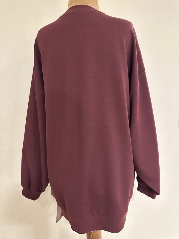 ANZE SWEAT BORDO