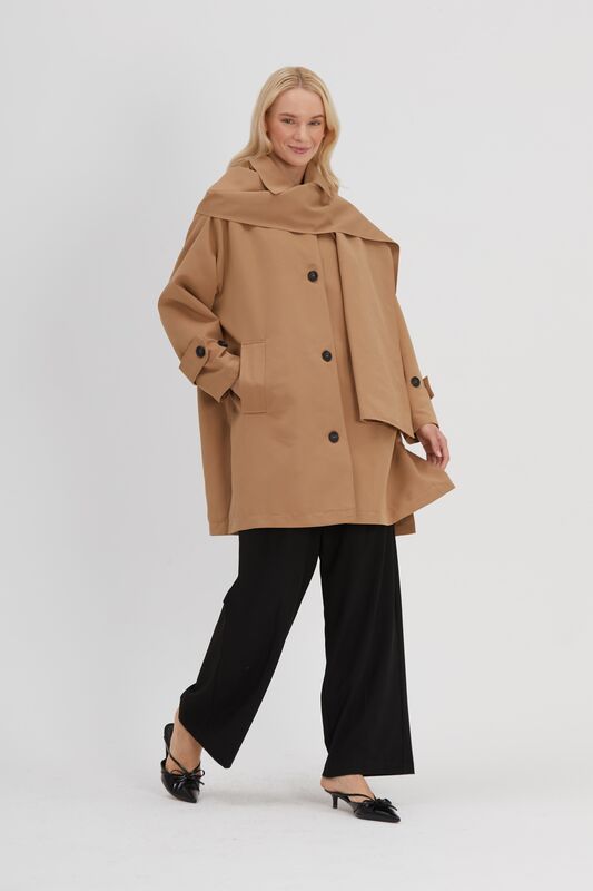 MİLANO TRENCH CAMEL