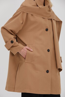 MİLANO TRENCH CAMEL - Thumbnail