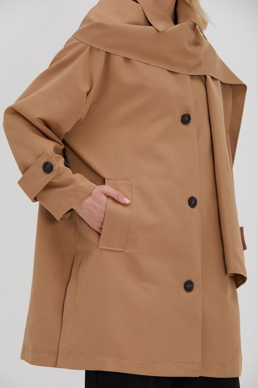 MİLANO TRENCH CAMEL