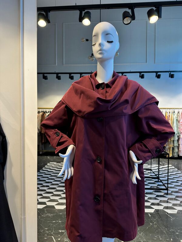 MİLANO TRENCH BORDO