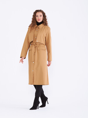 MMB - TASHA TRENCH CAMEL